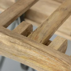 Made in Meubles Porte-manteau en bois de manguier avec miroir Marley