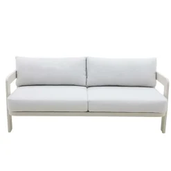 Made in Meubles Salon de jardin en aluminium taupe Loréa