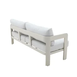 Made in Meubles Salon de jardin en aluminium taupe Loréa