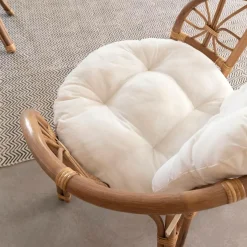Made in Meubles Salon de jardin en rotin 4 places Rattan