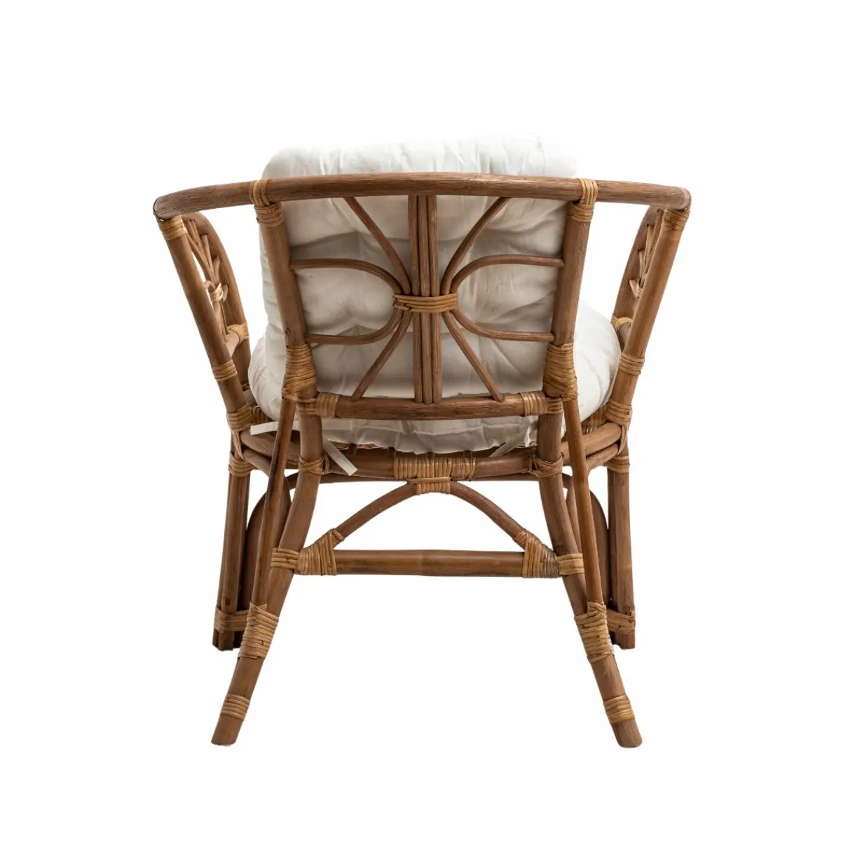 Made in Meubles Salon de jardin en rotin 4 places Rattan