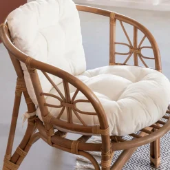 Made in Meubles Salon de jardin en rotin 4 places Rattan