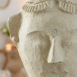 Made in Meubles Sculpture buste femme en papier mâché Antoine