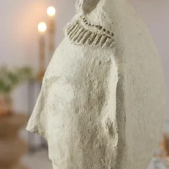 Made in Meubles Sculpture buste femme en papier mâché Antoine
