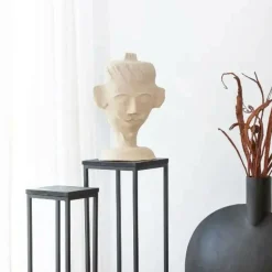 Made in Meubles Sculpture buste homme en papier mâché Antoine