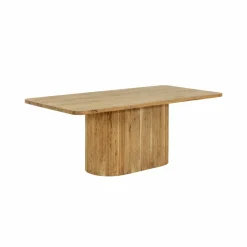 Made in Meubles Table à manger en bois d'acacia Vali