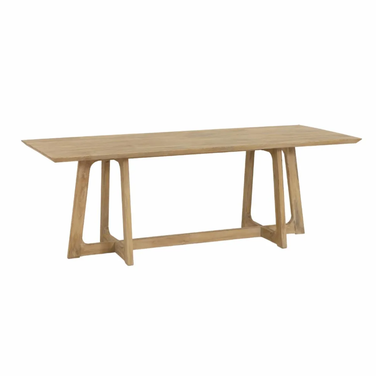 Made in Meubles Table à manger en bois de manguier Anastasia