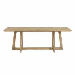 Made in Meubles Table à manger en bois de manguier Anastasia