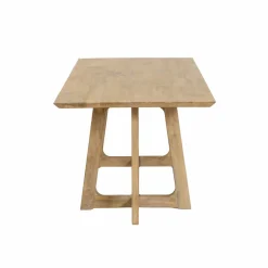 Made in Meubles Table à manger en bois de manguier Anastasia