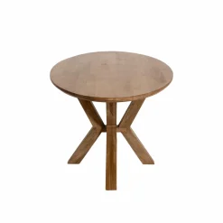 Made in Meubles Table à manger ovale en bois de manguier Maloé