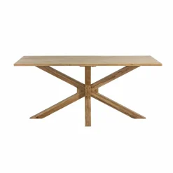 Made in Meubles Table à manger rectangulaire en bois d'acacia Izel