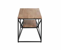 Made in Meubles Table basse à  double plateau en bois d'acacia Flavia