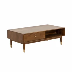 Made in Meubles Table basse en bois d'acacia Emiel