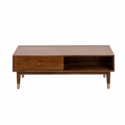 Made in Meubles Table basse en bois d'acacia Emiel