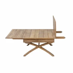 Made in Meubles Table basse en bois de manguier à allonges Luce