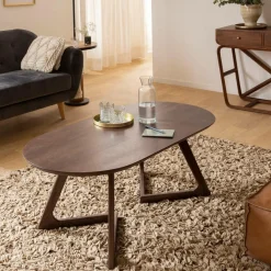 Made in Meubles Table basse en bois de manguier Augustin