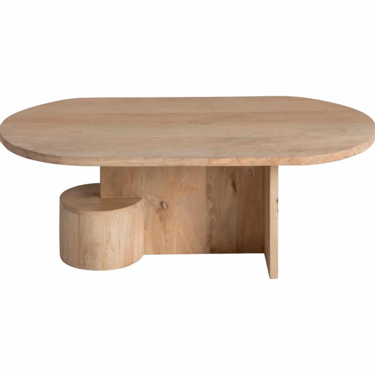 Made in Meubles Table basse en bois de manguier Edouard