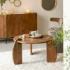 Made in Meubles Table basse en bois de manguier Azure