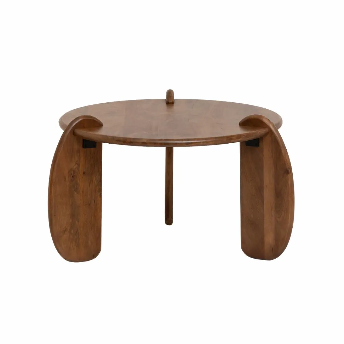 Made in Meubles Table basse en bois de manguier Azure