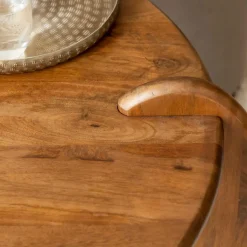 Made in Meubles Table basse en bois de manguier Azure