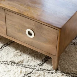 Made in Meubles Table basse en bois de manguier Eloi