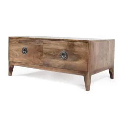 Made in Meubles Table basse en bois de manguier Eloi