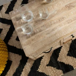 Made in Meubles Table basse en bois de manguier Pio