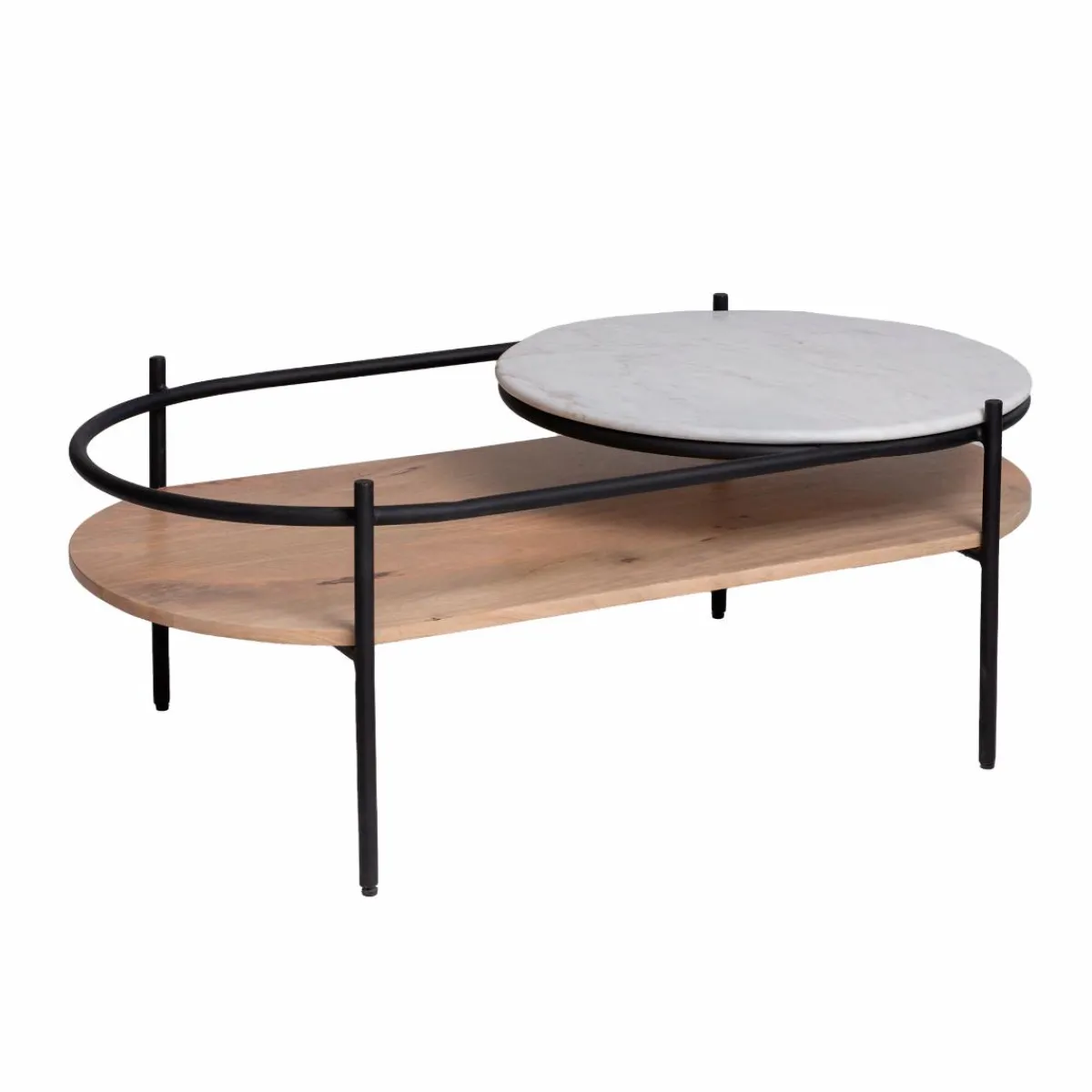 Made in Meubles Table basse en bois de manguier Florentin