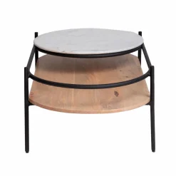 Made in Meubles Table basse en bois de manguier Florentin