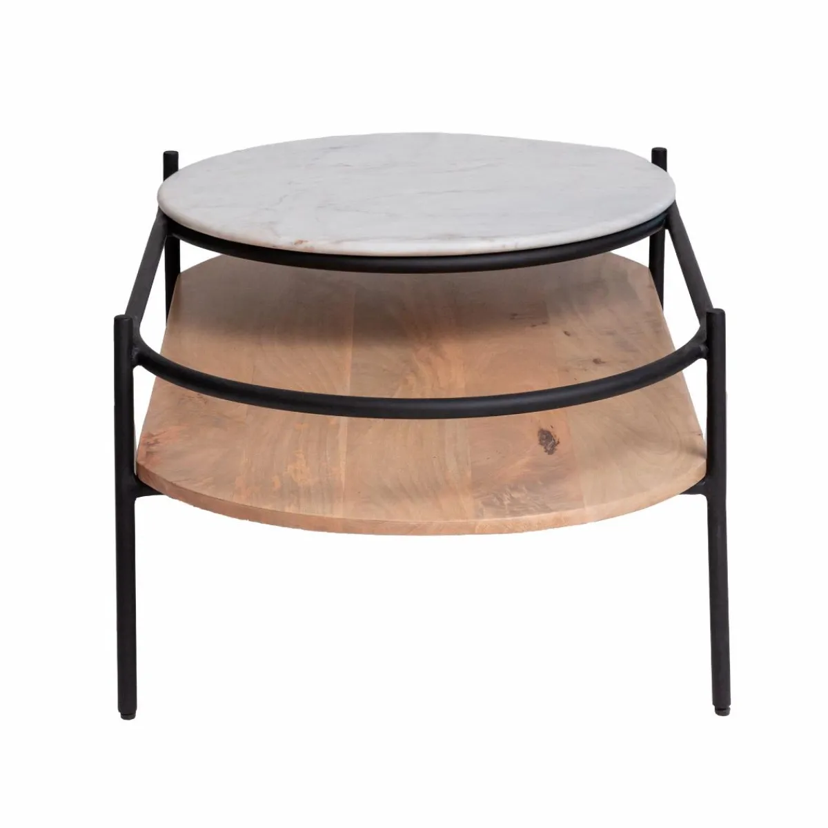 Made in Meubles Table basse en bois de manguier Florentin
