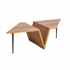 Made in Meubles Table basse en bois de manguier Letizia