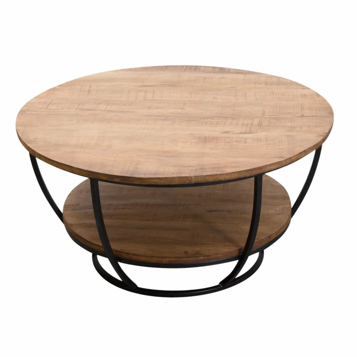 Made in Meubles Table basse en bois de manguier Rita