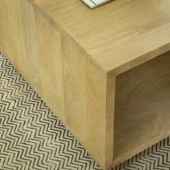 Made in Meubles Table basse en bois de manguier Alwen