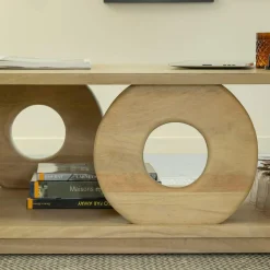 Made in Meubles Table basse en bois de manguier Alwen