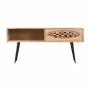 Made in Meubles Table basse en bois de manguier Golf