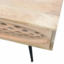 Made in Meubles Table basse en bois de manguier Golf