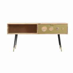 Made in Meubles Table basse en bois de manguier Cactus