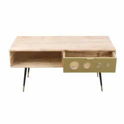 Made in Meubles Table basse en bois de manguier Cactus