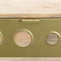 Made in Meubles Table basse en bois de manguier Cactus