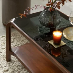 Made in Meubles Table basse en bois de manguier Onane