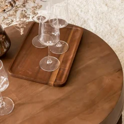 Made in Meubles Table basse en bois de manguier Azure