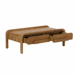 Made in Meubles Table basse en bois de manguier Féodor
