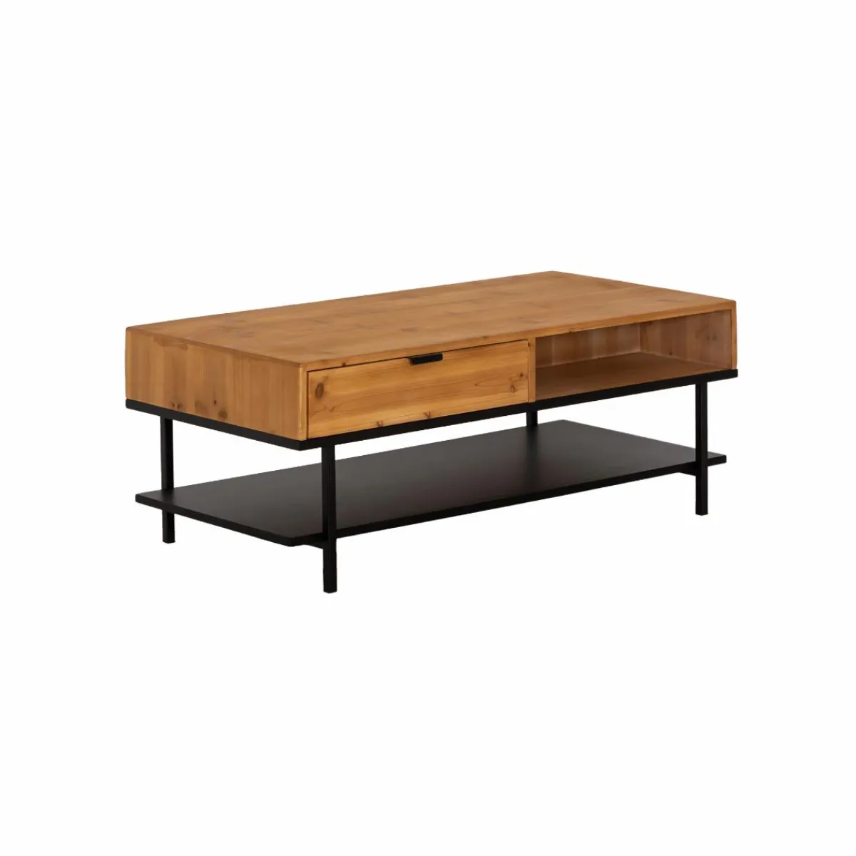 Made in Meubles Table basse en bois de sapin Enola