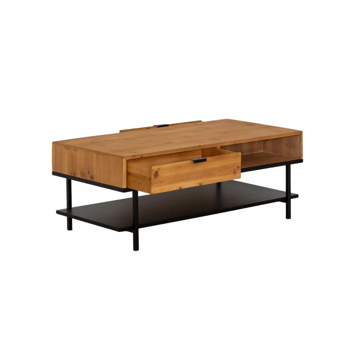Made in Meubles Table basse en bois de sapin Enola