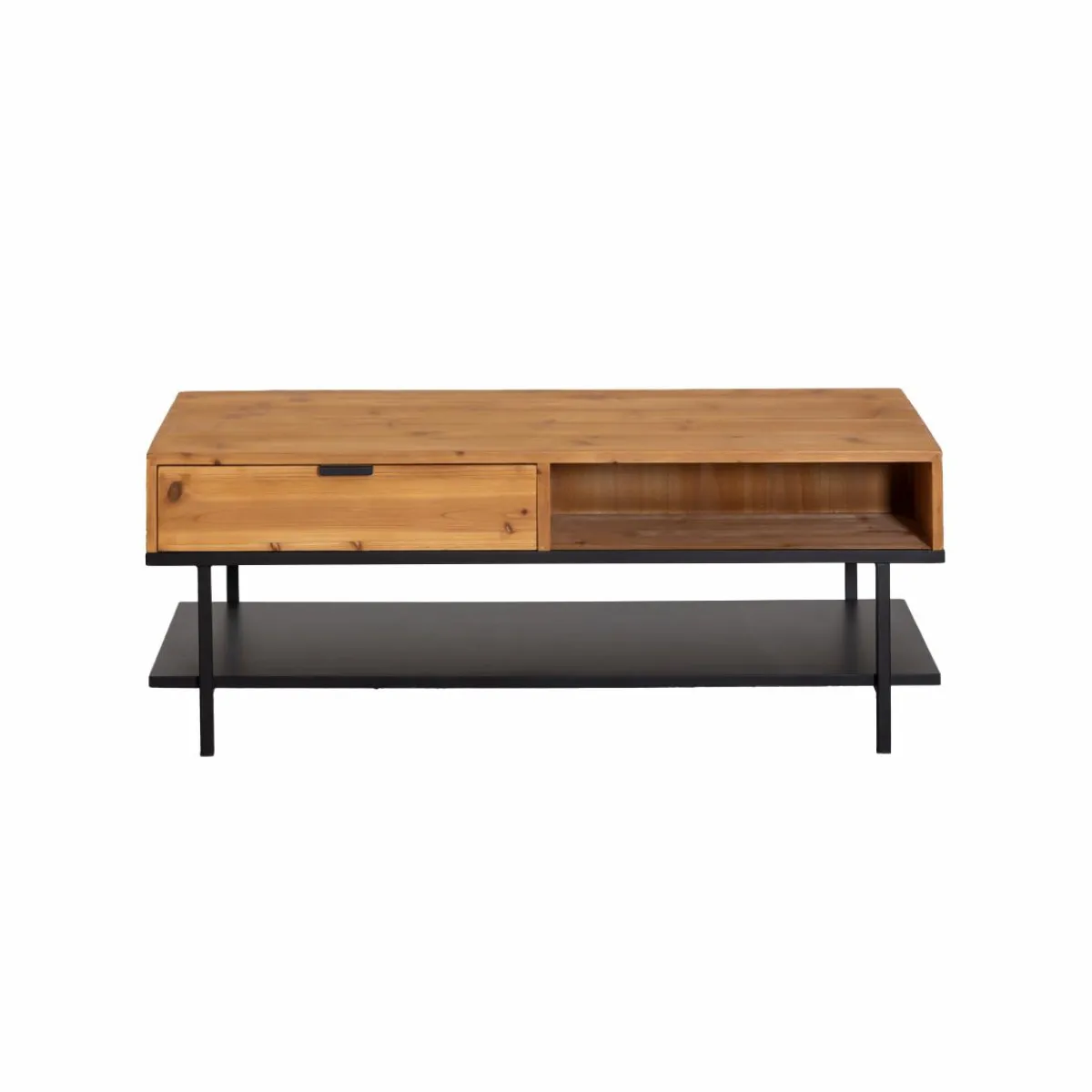 Made in Meubles Table basse en bois de sapin Enola