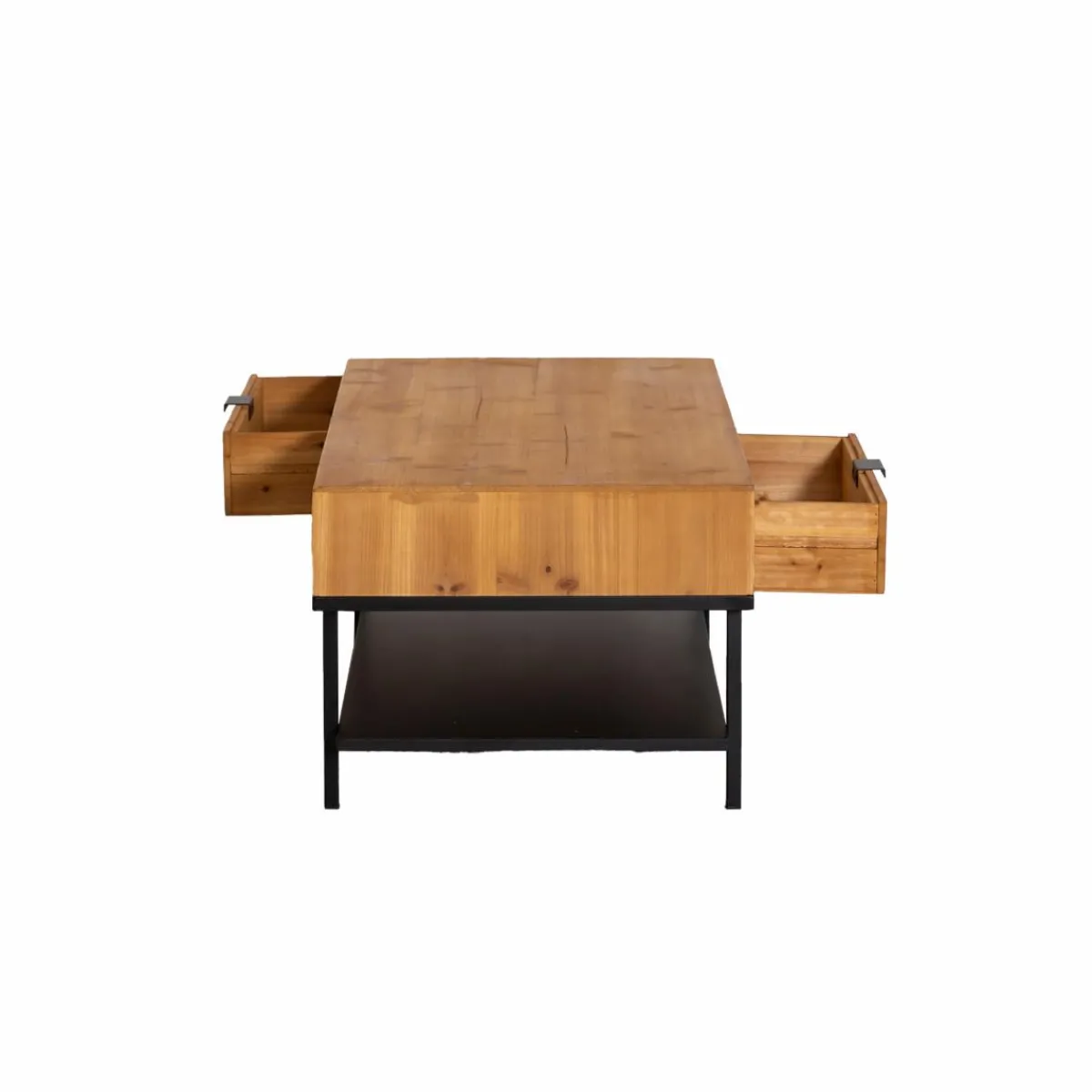 Made in Meubles Table basse en bois de sapin Enola