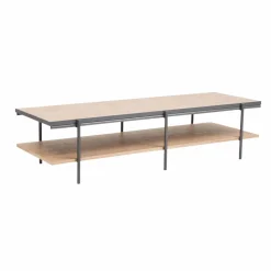 Made in Meubles Table basse en bois et métal Livia