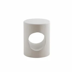 Made in Meubles Table de chevet en bois blanc peint Amelie