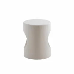 Made in Meubles Table de chevet en bois blanc peint Amelie