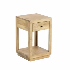 Made in Meubles Table de chevet en bois de manguier Amara